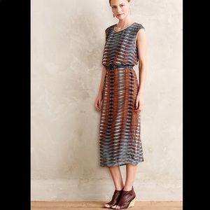Anthropologie HD in Paris Andaz Midi Dress sz 6P